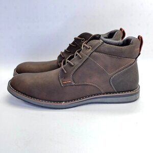 Nunn Bush Men's  Circuit DC Plain Toe Chukka Boots Size 7.5 Lightweight Comfort